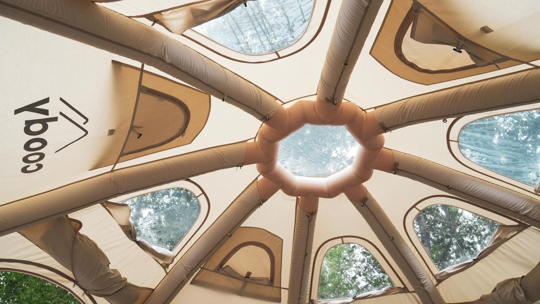 Tenda gonfiabile Coody Air Tent 19.6 - Aurora Dome