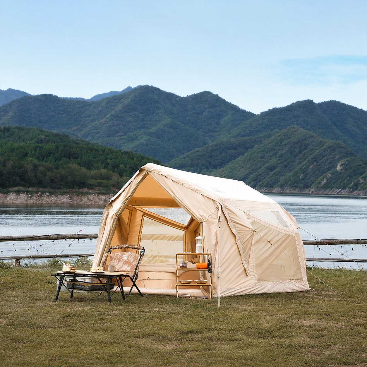 Tenda gonfiabile Coody Air Tent 17.2 - Tenda gonfiabile Familia