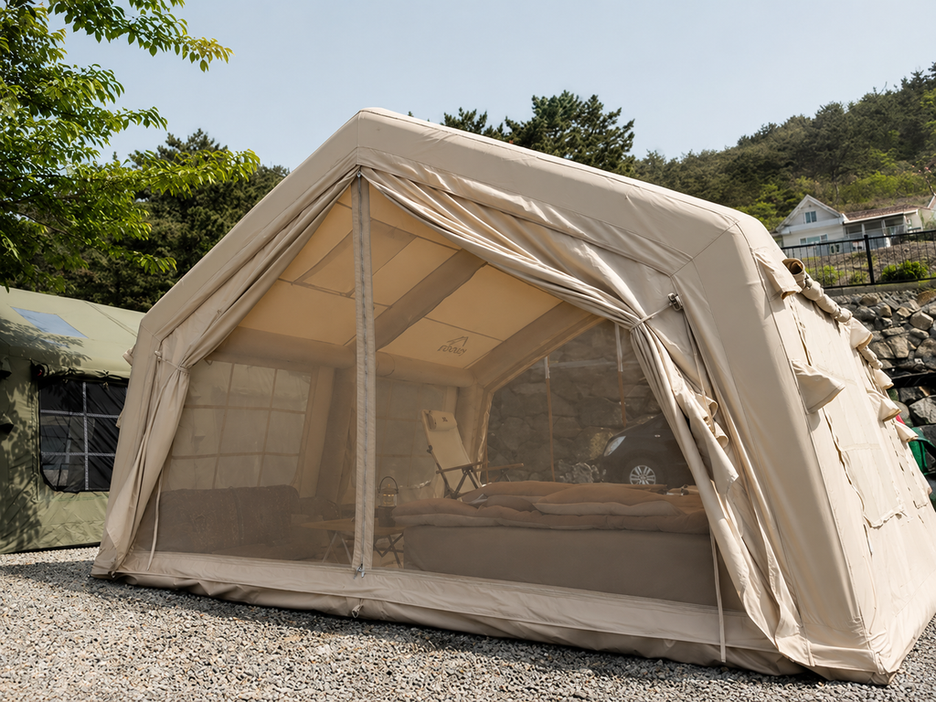 Tenda gonfiabile Coody Air Tent 17.2 - Tenda gonfiabile Familia
