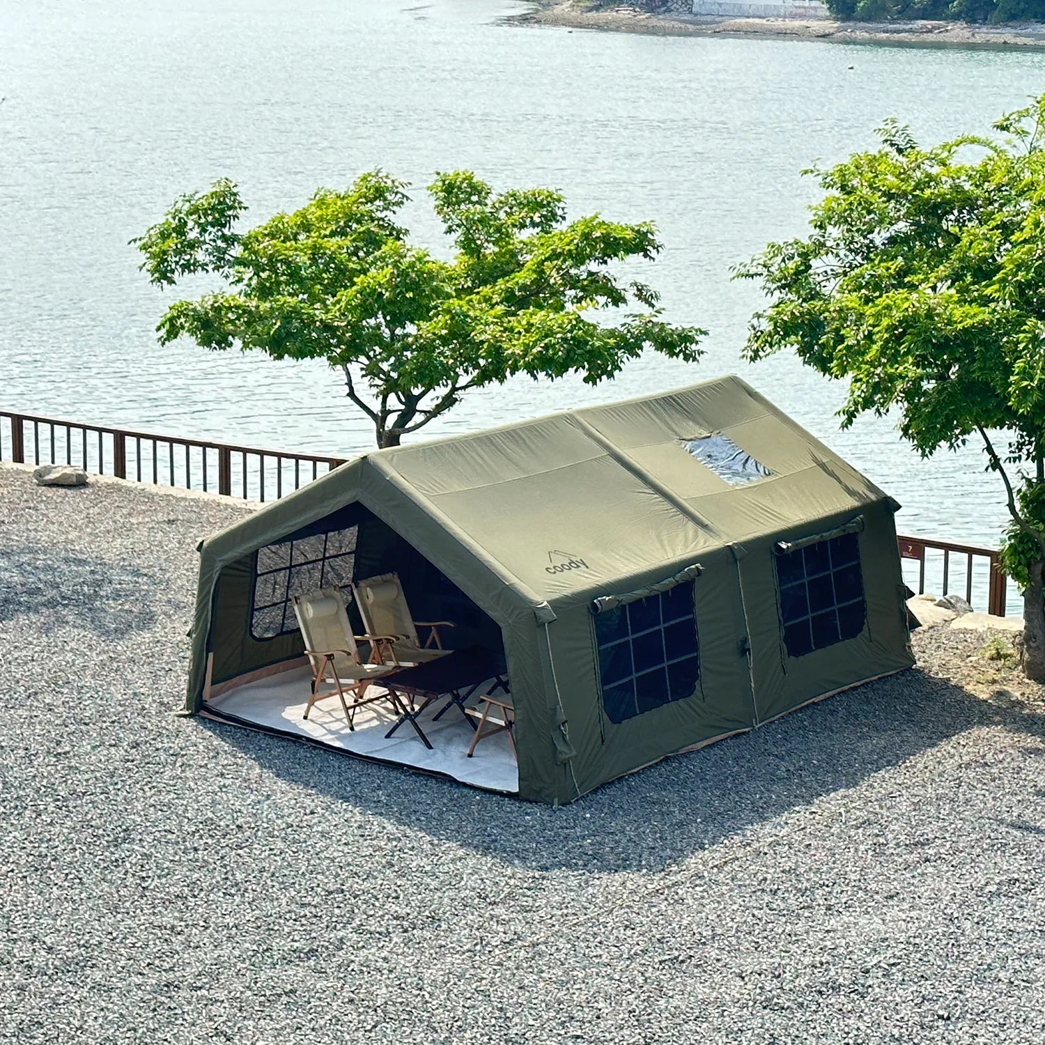 Tenda gonfiabile Coody Air Tent 17.2 - Tenda gonfiabile Familia